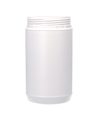 Boite vide plastique 1L blanc (avec oburateur et couvercle) FIDEL 