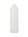 Flacon plastique cylindrique PEHD 250ml avec rétreint Véga B 28DIN FIDEL 16270