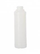 Flacon plastique cylindrique PEHD 125ml B 28DIN FIDEL 16268 