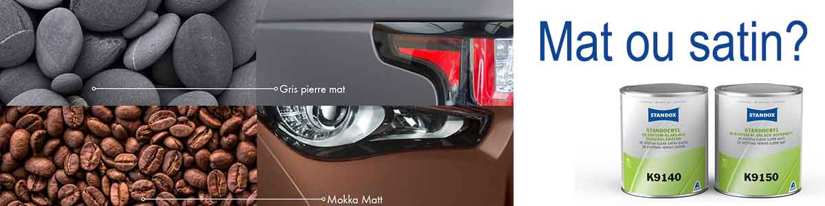 vernis 9140 et 9150 de chez standox